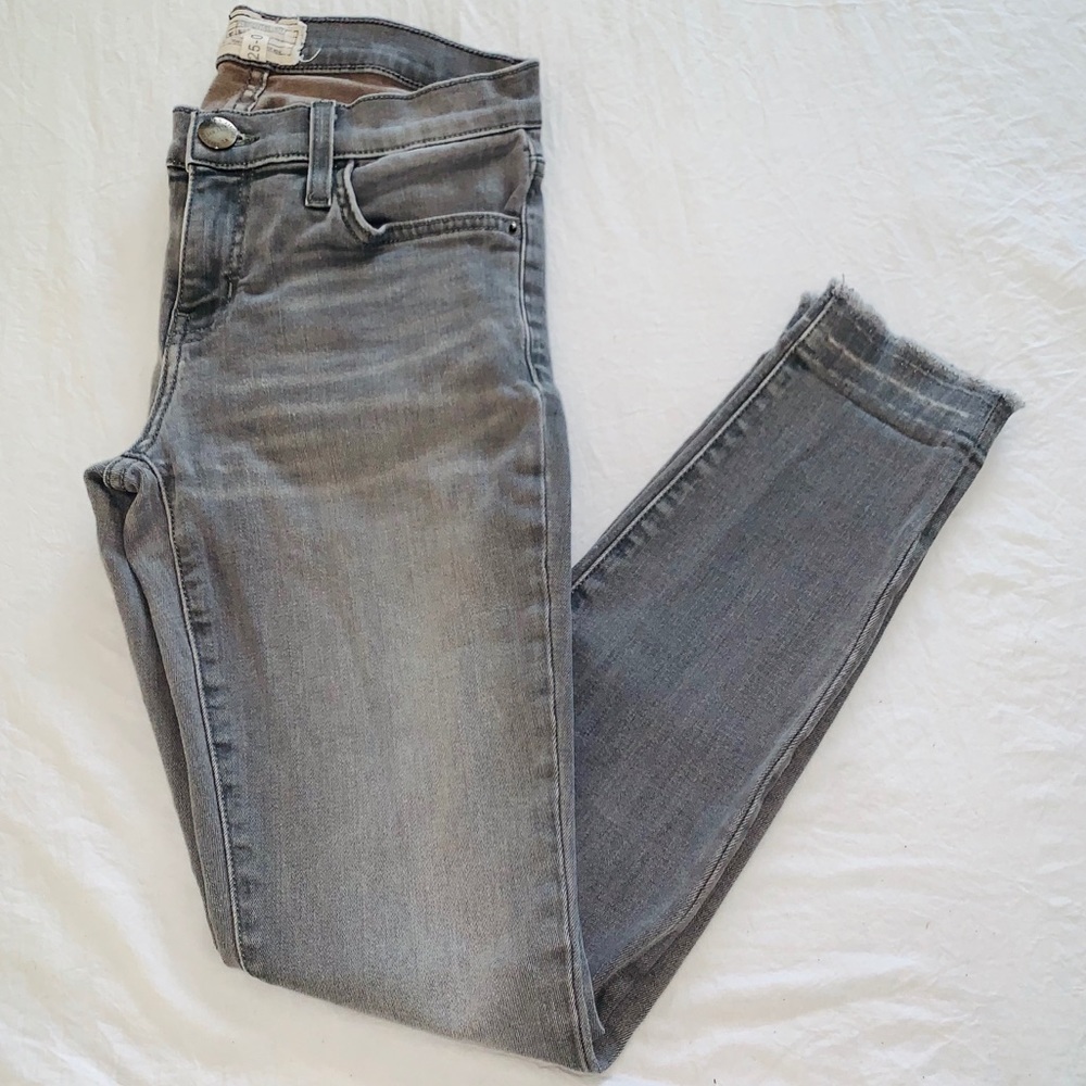 CURRENT/ELLIOT Light Gray Women’s Skinny Jeans